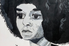 "Angela Davis" by Vaniza Pierre of United States