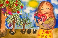 My Mother: The Tree Sprouts love by Zahra Assarian of Iran