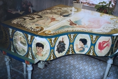 Hand-Painted 'Latare' Piano by Lucia Bocchino