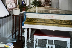 Hand-Painted 'Latare' Piano by Lucia Bocchino